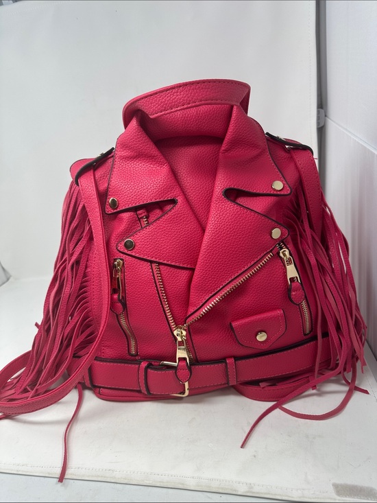 No Brand Handbags - Motorcycle Jacket Backpack